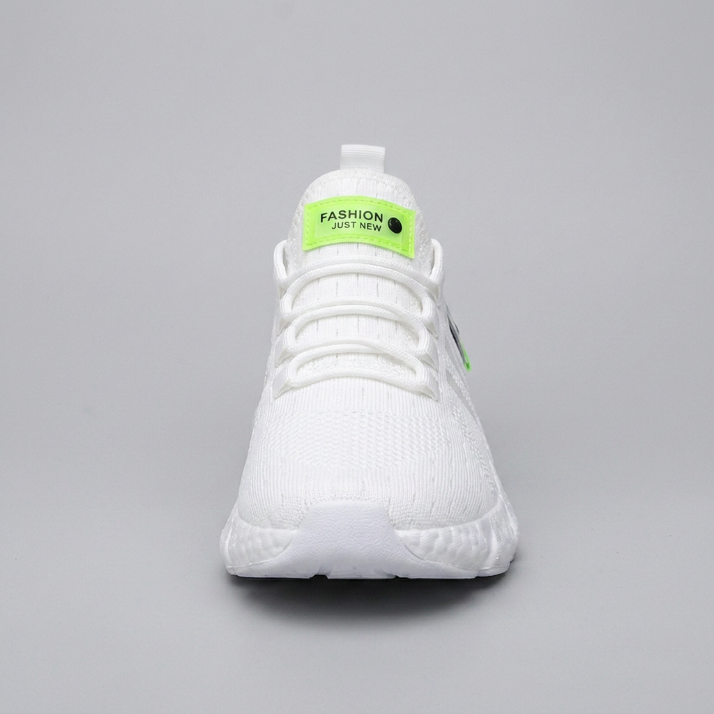 Tênis respirável Pro cor branco - fundo neutro